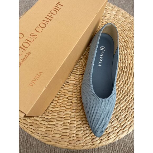 VIVAIA Pointed-Toe Ballet Flats‎ EU/40 US/9 - Picture 7 of 12